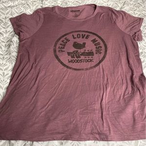 Torrid graphic tee Woodstock print size 3